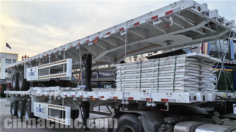 CIMC Triple Axle Trailer with Board for Sale Zimbabwe