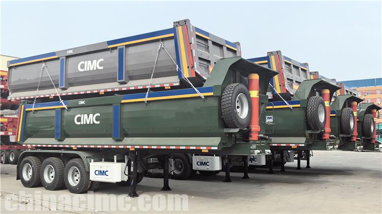 Tri Axle 35CBM Dump Trailer for Sale In Guyana