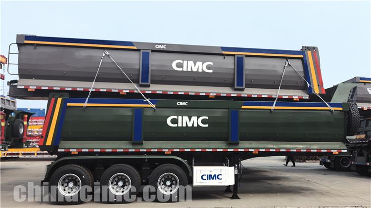 Tri Axle 35CBM Dump Trailer for Sale In Guyana