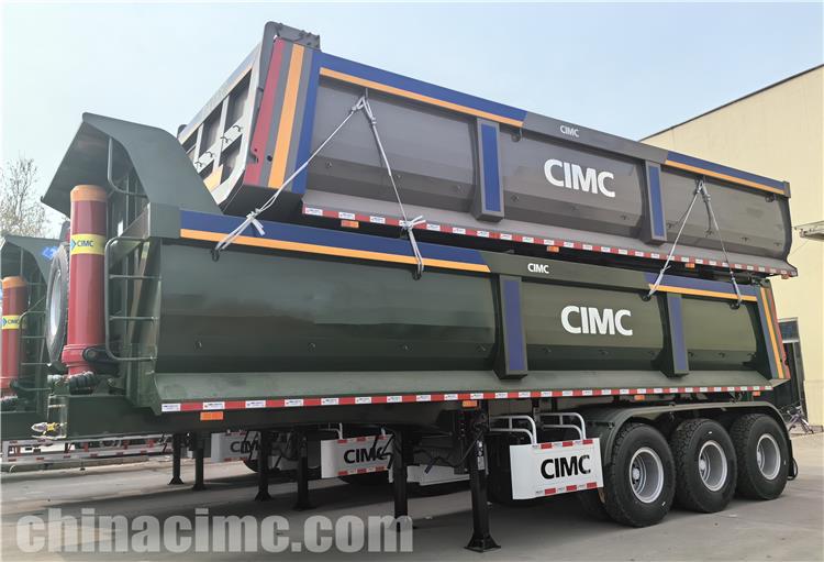 Tri Axle 35CBM Dump Trailer for Sale In Guyana