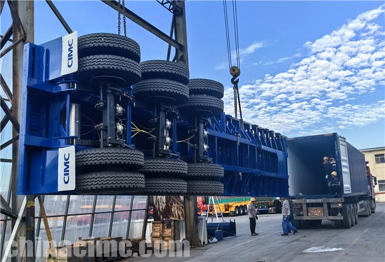CIMC Tri Axle 40 ft Flatbed Trailer for Sale In Costa Rica
