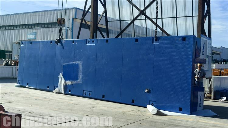 CIMC Tri Axle 40 ft Flatbed Trailer for Sale In Costa Rica