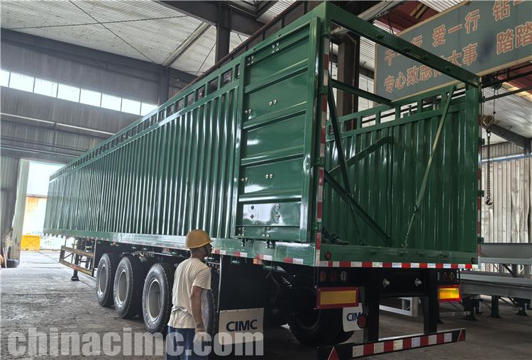 CIMC 4 Axle Stake Trailer for Sale In Kenya