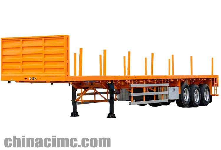 4 Axle Flatbed Trailer for Sale In Zambia