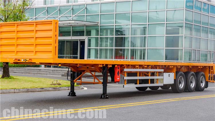 4 Axle Flatbed Trailer for Sale In Zambia