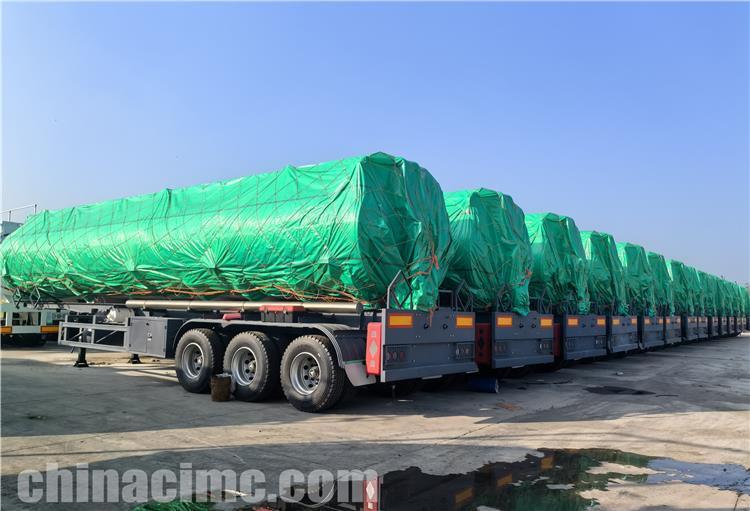 CIMC 3 Axle Oil Tanker Trailer for Sale In Zambia
