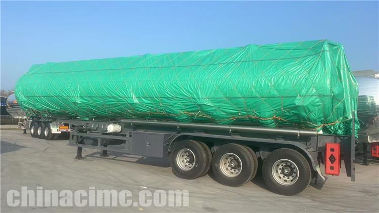 CIMC 3 Axle Oil Tanker Trailer for Sale In Zambia