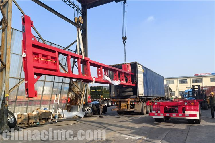 2 Axle Skeletal Semi Trailer for Sale In Zambia