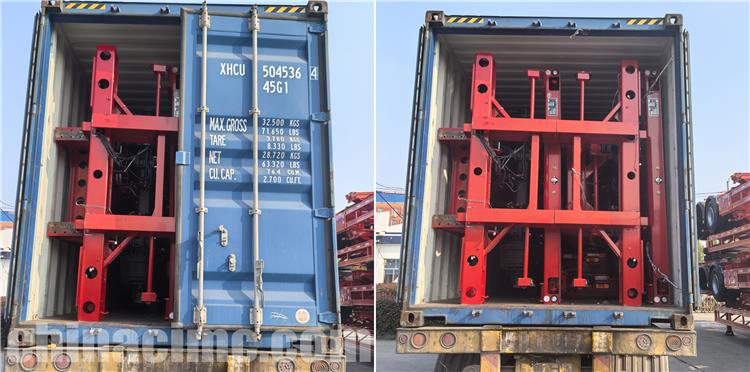 2 Axle Skeletal Semi Trailer for Sale In Zambia