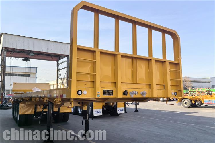 4 Axle Flatbed Trailer for Sale In Tanzania