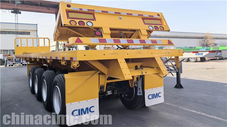 4 Axle Flatbed Trailer for Sale In Tanzania