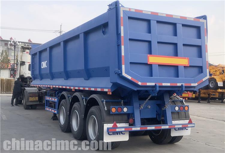 CIMC Tri Axle Tipper Trailer for Sale In Jamaica