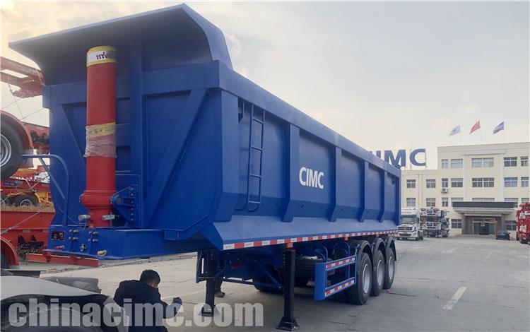 CIMC Tri Axle Tipper Trailer for Sale In Jamaica