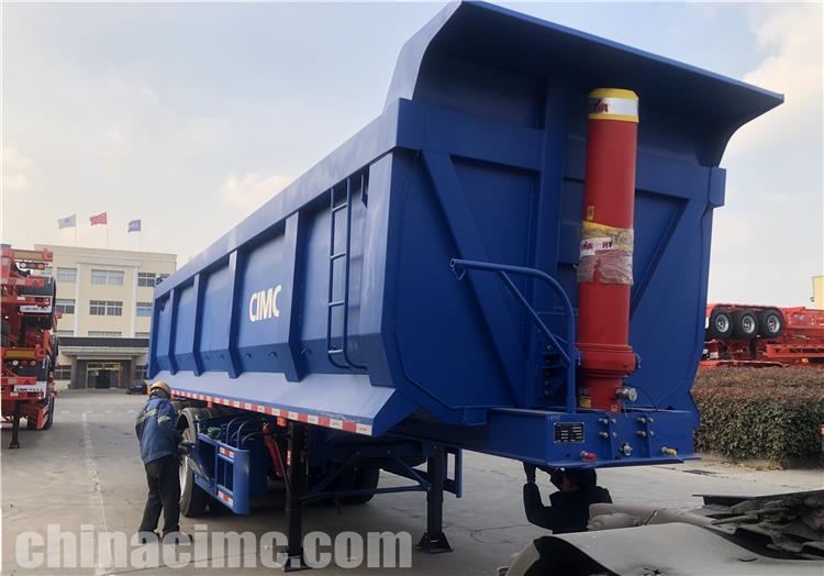 CIMC Tri Axle Tipper Trailer for Sale In Jamaica