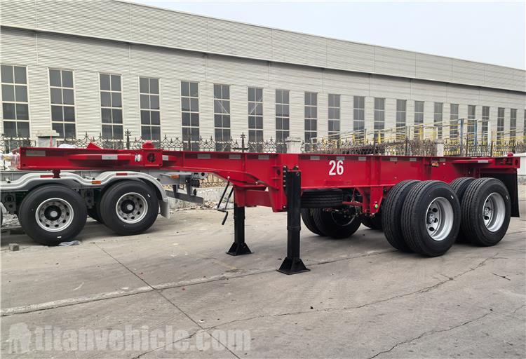 CIMC 2 Axle 20ft Skeletal Trailer for Sale In Guam