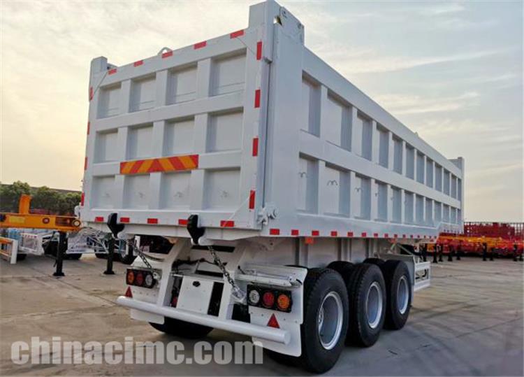 CIMC 3 Axle Dump Trailer for Sale In Zambia