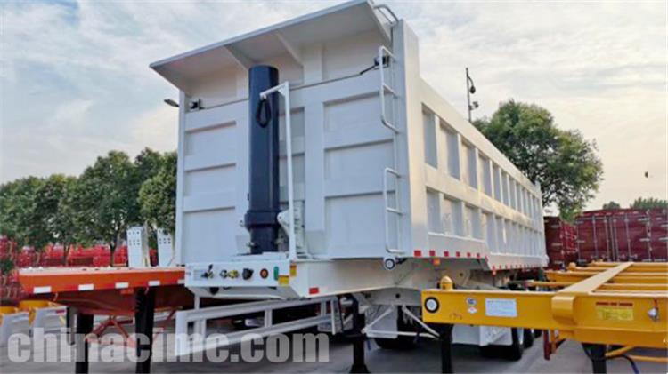 CIMC 3 Axle Dump Trailer for Sale In Zambia