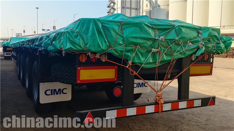 4 Axle Drop Deck Flatbed Trailer for Sale In Jamaica