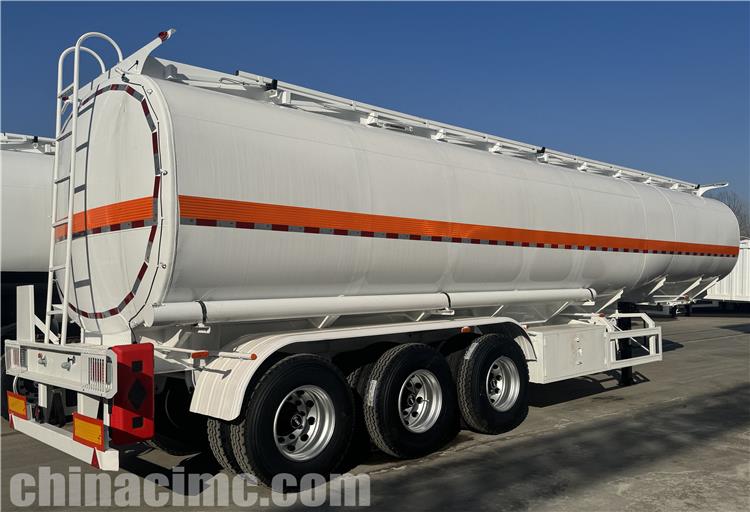 CIMC Tri Axle Fuel Tanker Trailer for Sale In Costa Rica