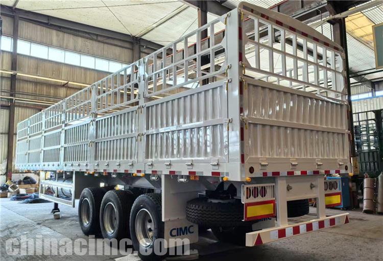 3 Axle Fence Cargo Trailer for Sale In Guinea