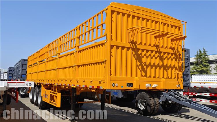CIMC 3 Axle Fence Semi Trailer for Sale In Guinea