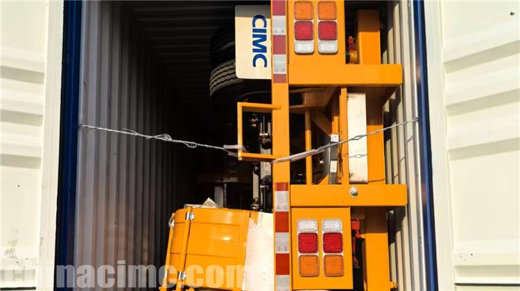 CIMC 2 Axle 20Ft Skeleton Trailer for Sale In PNG