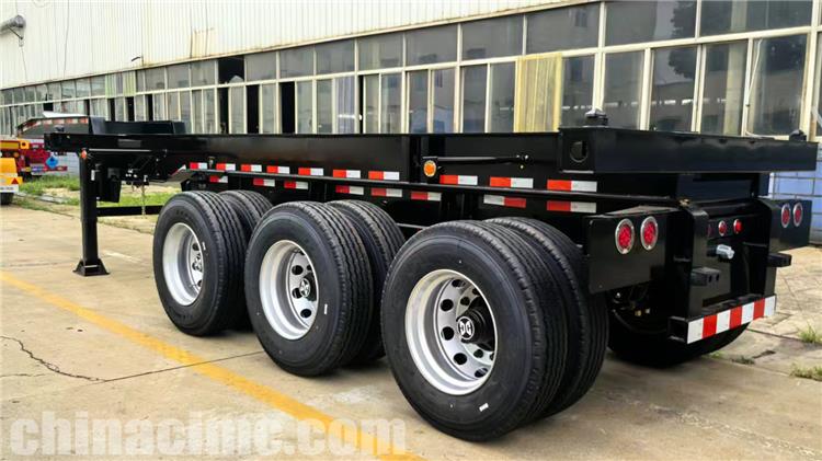 3 Axle 20ft Container Chassis Trailer for Sale In Jamaica