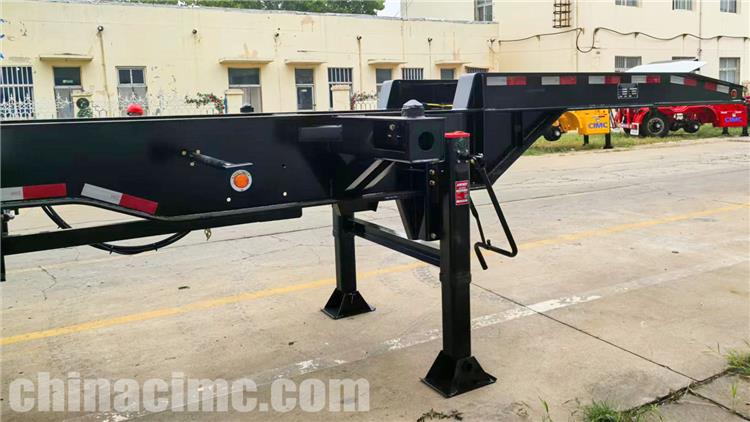 3 Axle 20ft Container Chassis Trailer for Sale In Jamaica