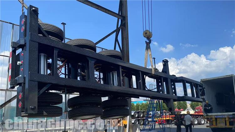 3 Axle Container Chassis Trailer for Sale In Uganda
