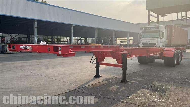 2 Axle 40 foot Shipping Container Trailer for Sale In Jamaica
