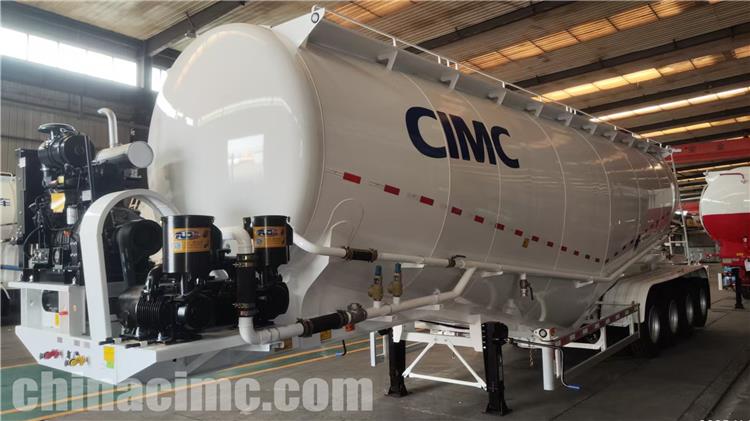 4 Axle Cement Tanker Trailer for Sale In Saudi Arabia