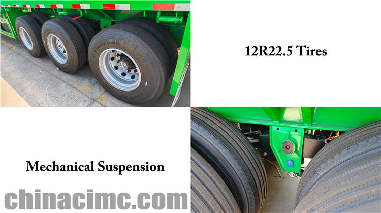 CIMC 40ft Flatbed Trailer for Sale In Guam