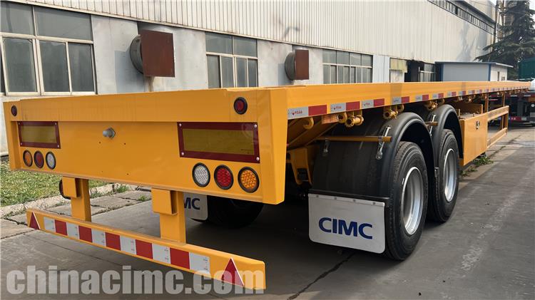 2 Axle Flatbed Trailer for Sale In Zambia