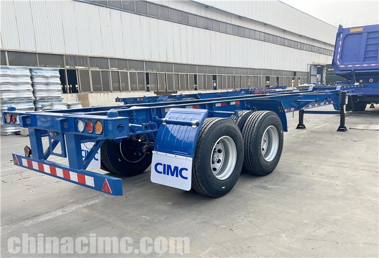 2 Axle Container Chassis Trailer for Sale In Jamaica