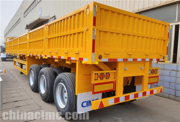 CIMC 3 Axle Side Wall Trailer for Sale In Kenya