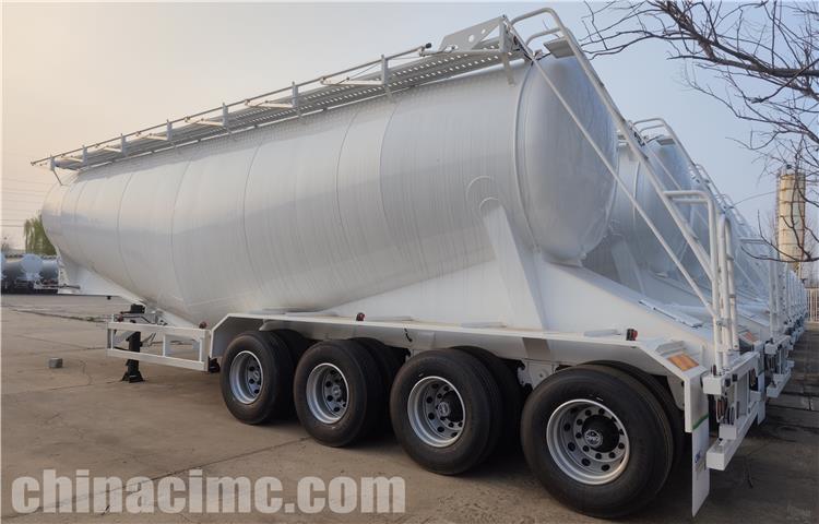 10 Units 4 Axle Bulker Cement Tanker Trailer for Sale In Zambia