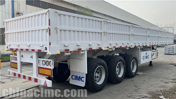 Tri Axle Side Wall Trailer for Sale In Zimbabwe