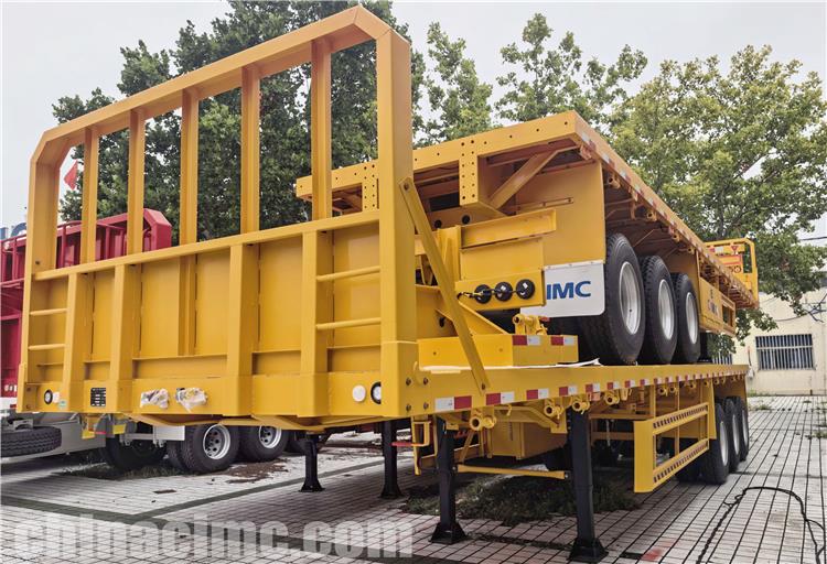 CIMC 3 Axle Flat Deck Trailer for Sale In Guam