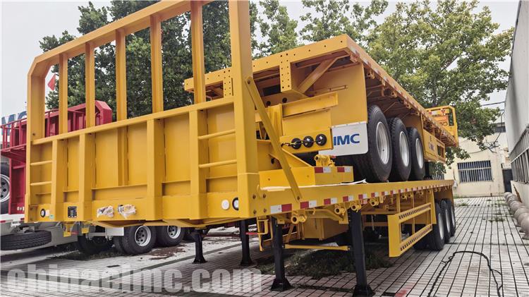 CIMC 3 Axle Flat Deck Trailer for Sale In Guam