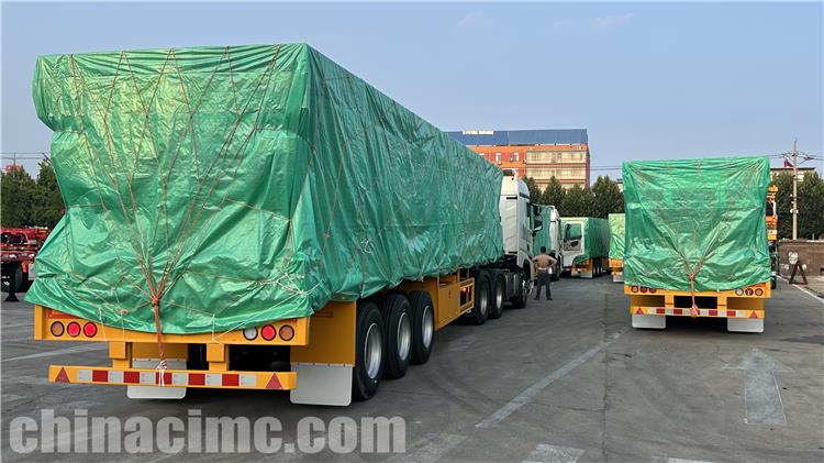 CIMC 3 Axle 40ft Flatbed Trailer for Sale In Guyana
