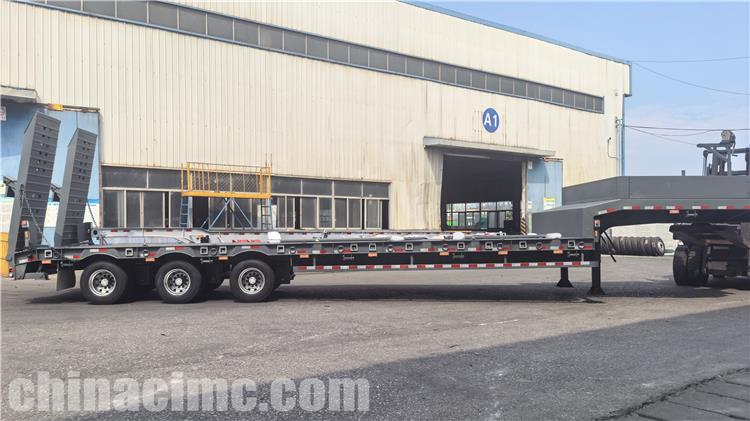 CIMC 4 Axle Low Bed Trailer for Sale In Kenya