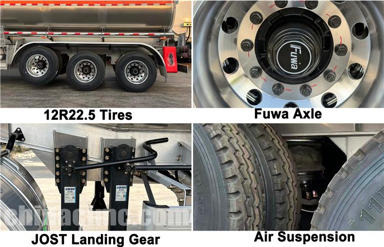 CIMC 3 Axle Aluminum Tanker Trailer for Sale In Jamaica