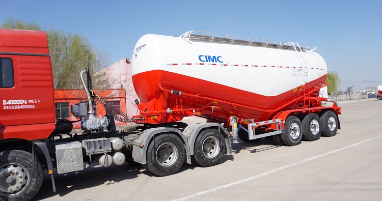 CIMC Powder tank trailer will be delivered to Libyan customers