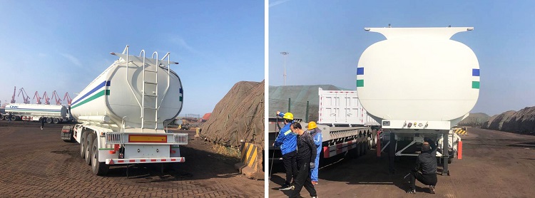 CIMC 3 Axle Fuel Tanker Trailer for Sale in Africa