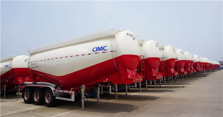   Dry Bulk Cement Tanker - CIMC Bulk Cement Tanker Trailer for Sale in Zambia Lusaka
