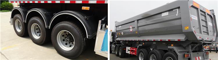 Details of CIMC Hydraulic Tipper Trailer for Sale