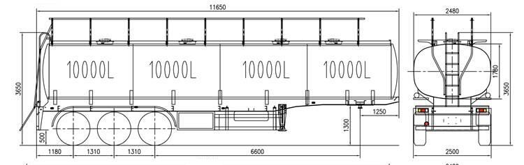 Oil Tanker Trailer for Sale