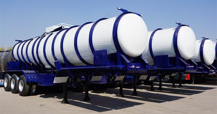 3 Axle Sulfuric Acid Tankers Trailer for Sale Price Manufacturer Near Me