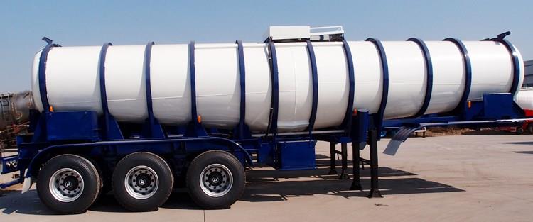 19CBM Sulfuric Acid Tankers Trailer for Sale