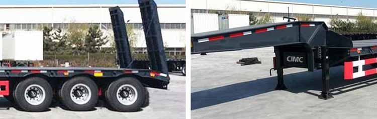 60 Ton Low Bed Semi Trailer for Sale in Zimbabwe